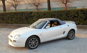MGF White matt and Grey